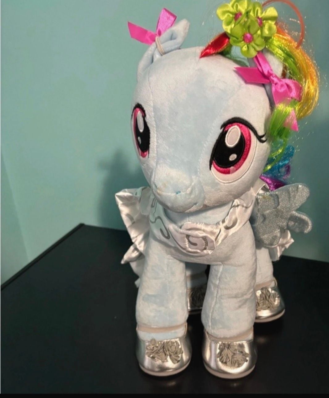 RARE BUILD A BEAR My LITTLE PONY RAINBOW DASH 1