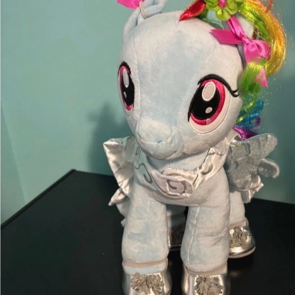 RARE BUILD A BEAR My LITTLE PONY RAINBOW DASH