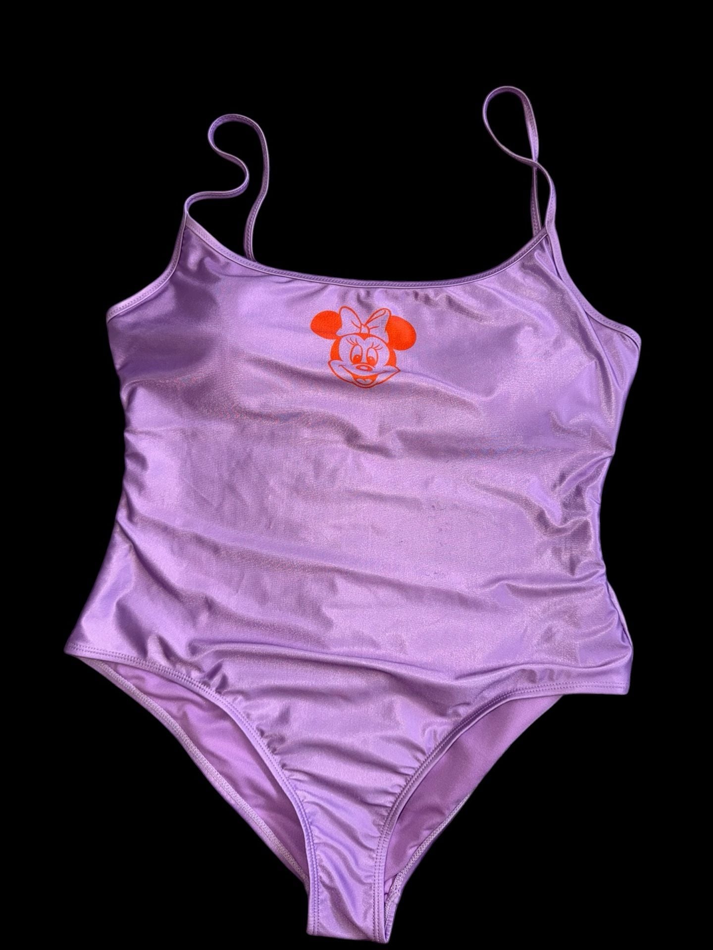 Disney parks exclusive Minnie Mouse Purple One-Piece Swimsuit Size XL 1