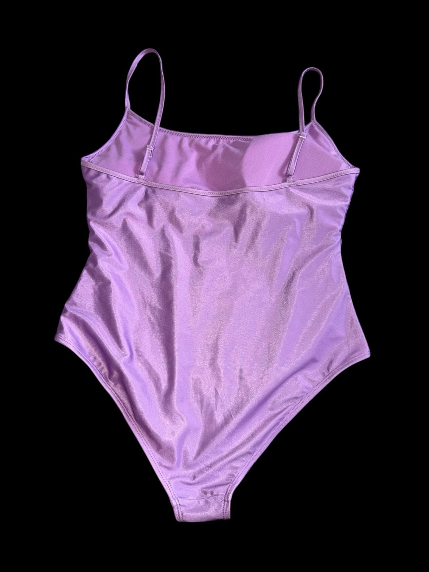 Disney parks exclusive Minnie Mouse Purple One-Piece Swimsuit Size XL 2