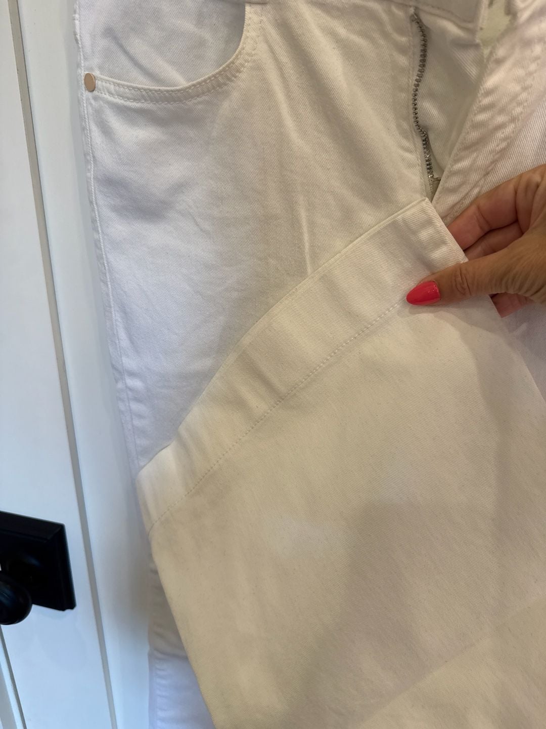 Stella McCartney White Flare Leg Jeans Size 29 7