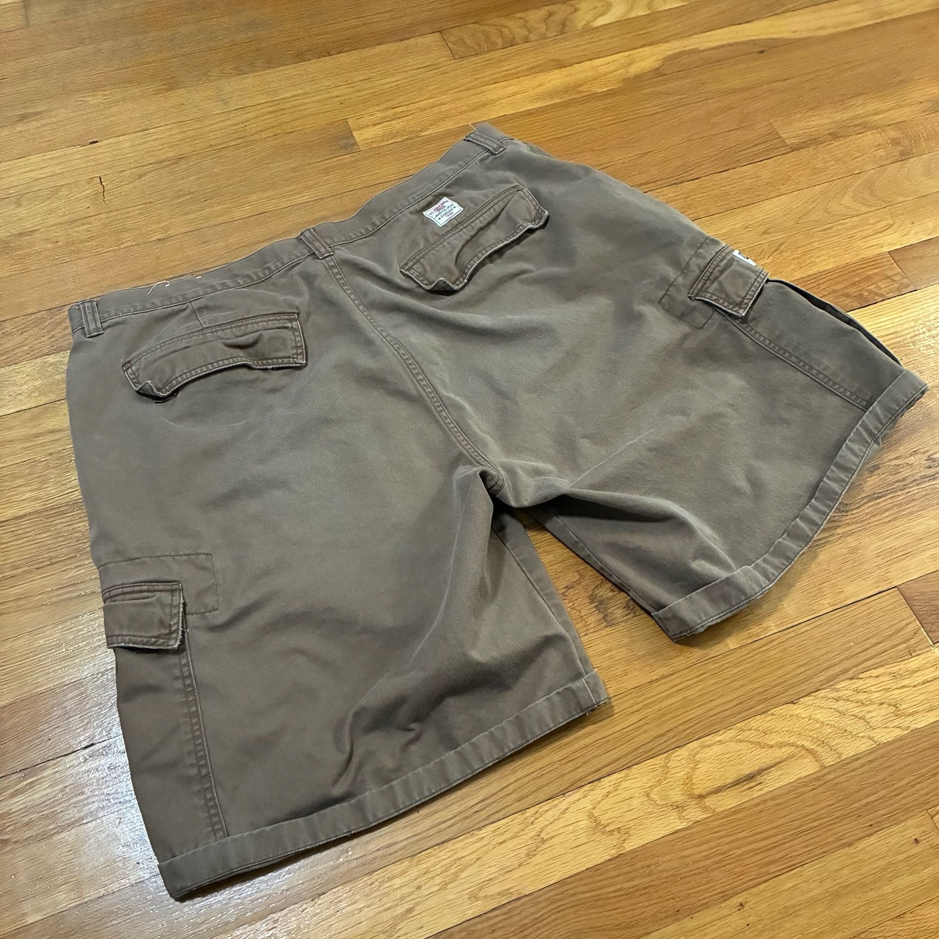 U.S. Polo Assn. Men's Brown Cotton baggy Cargo Shorts Size 42 3