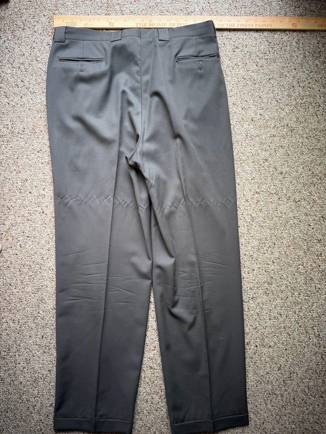 Mani by Giorgio Armani Men's Vintage Double Breasted Suit Grey Size 44/38 12