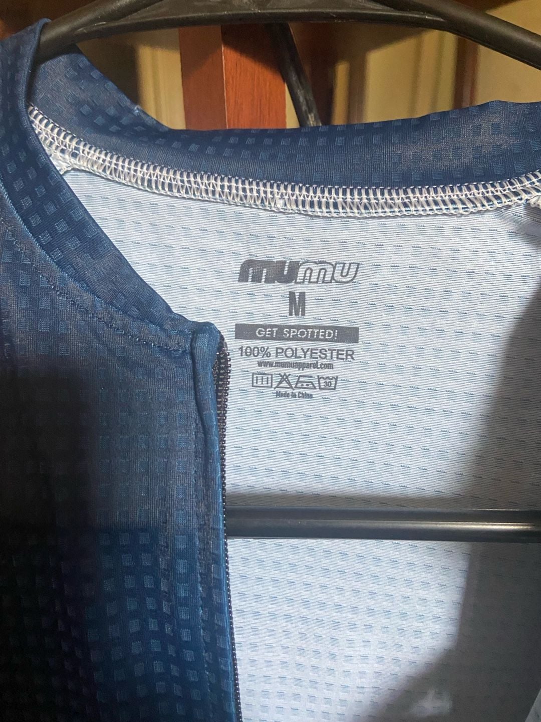Mumu Apparel Elite Classic Cycling Jersey Navy/Pink Women's Size M 4
