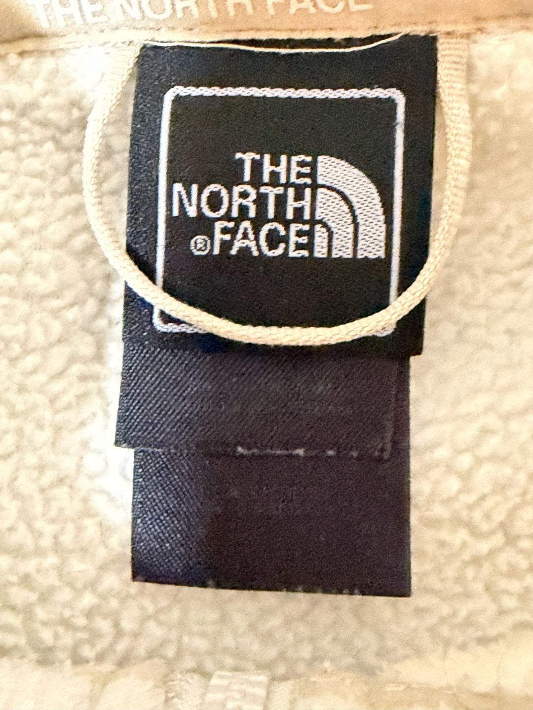 The North Face Women's Full Zip Fleece Jacket Cream Size M 5