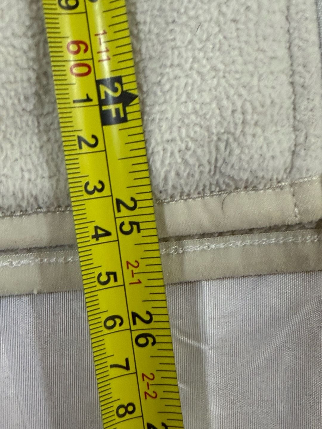 The North Face Women's Full Zip Fleece Jacket Cream Size M 13