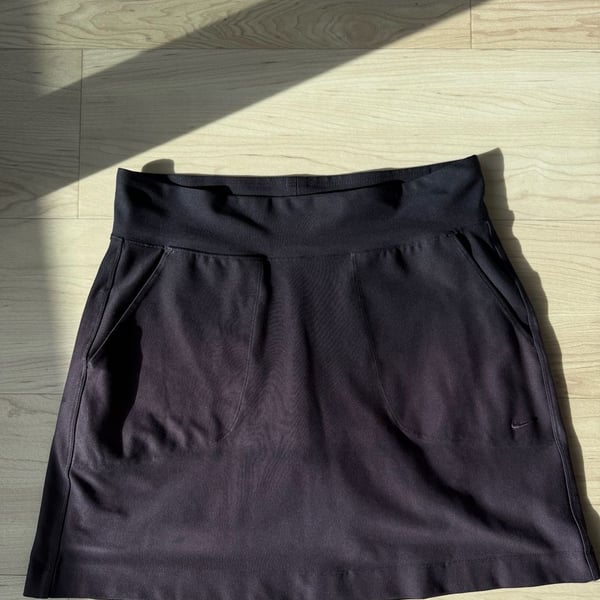 Nike Golf Tour Performance Dri-FIT Black Skort Size S