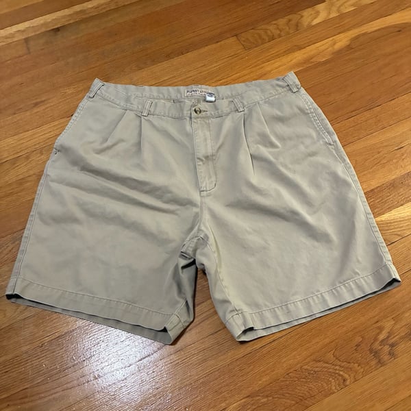 Old Navy Pleated Khaki Shorts Size 42