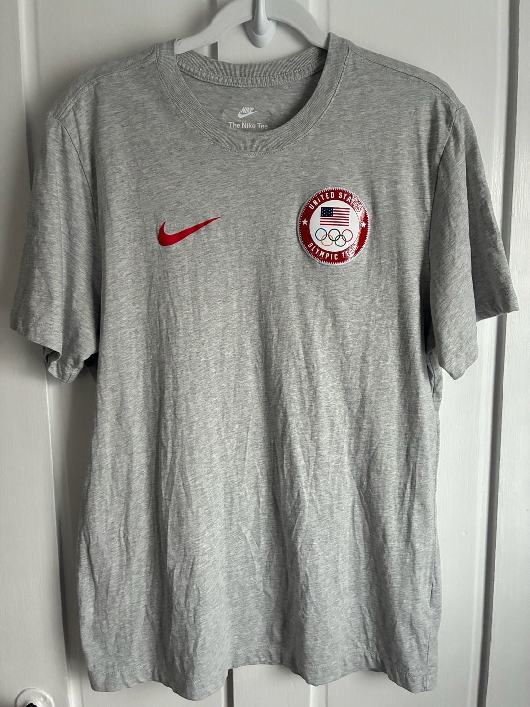 Nike Team USA Olympic Team Heather Grey T-Shirt 2