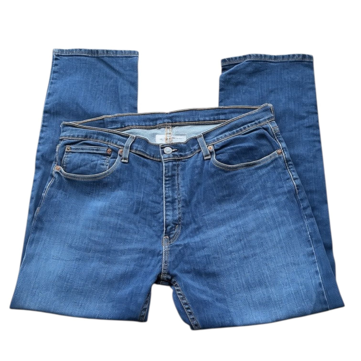 💟Levi's 559 Relaxed Straight Fit Jeans 38x30 2