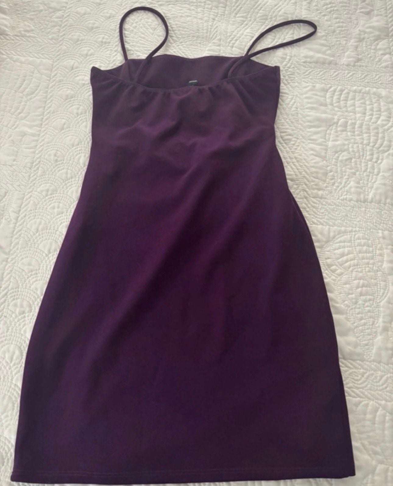 Windsor Purple Side Ruched Wrap Mini Dress 5