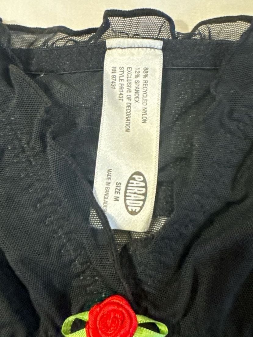 Parade Eightball Silky Mesh Flutter Longline Bralette Size M
C15 2