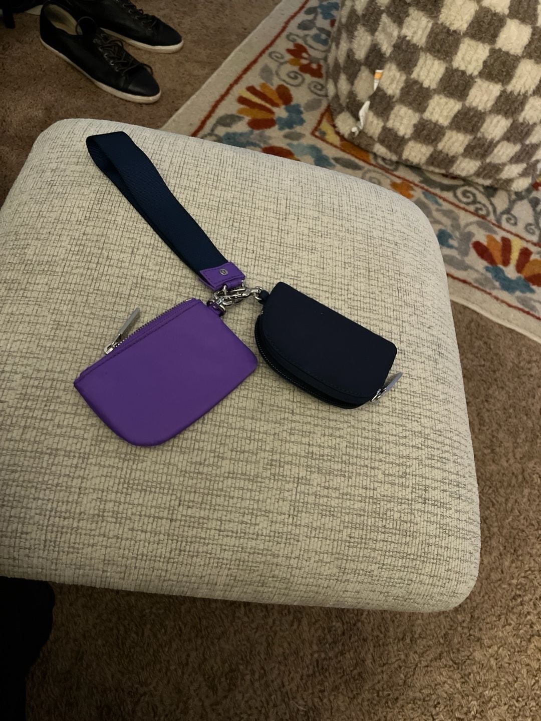 Lululemon Dual Pouch Wristlet True Navy 9