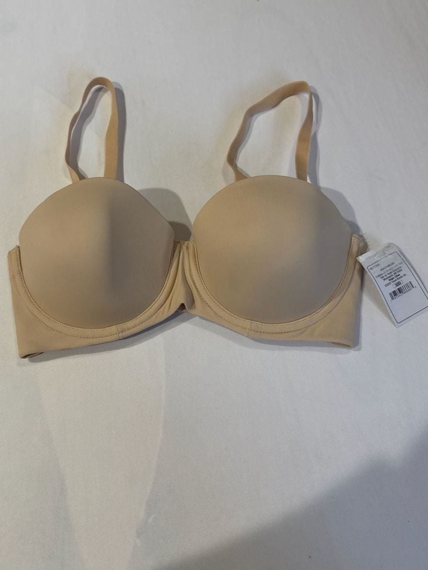 Women's Lightly Lined Strapless Bra - Beige 32D
C16 2