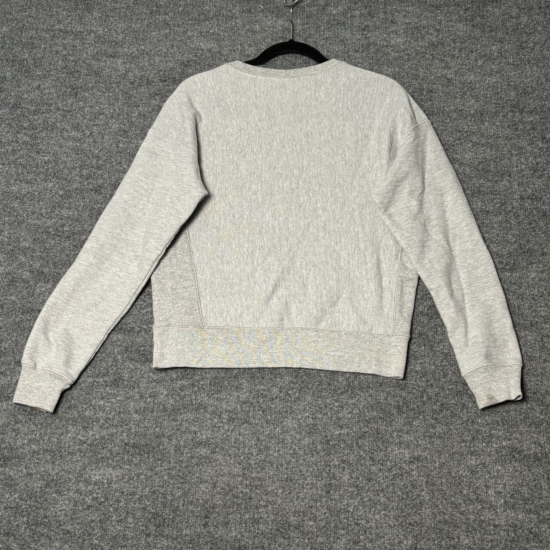 Champion Crewneck Sweatshirt Womens Medium
Heather Gray Reverse Weave Pullover. 3