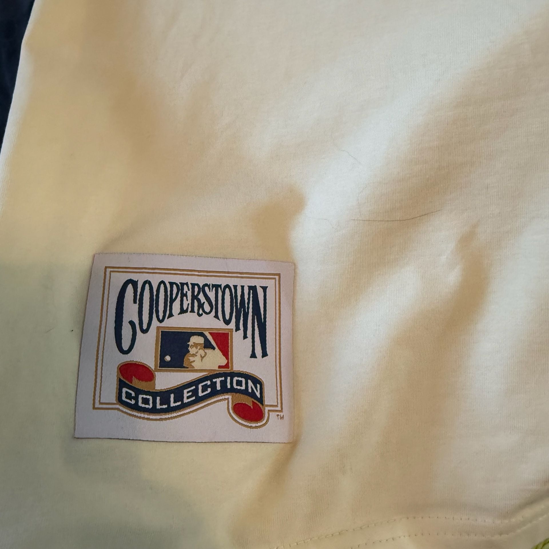 Pro Standard New York Mets Cooperstown Collection Cream Patch T-Shirt Size 2XL 5