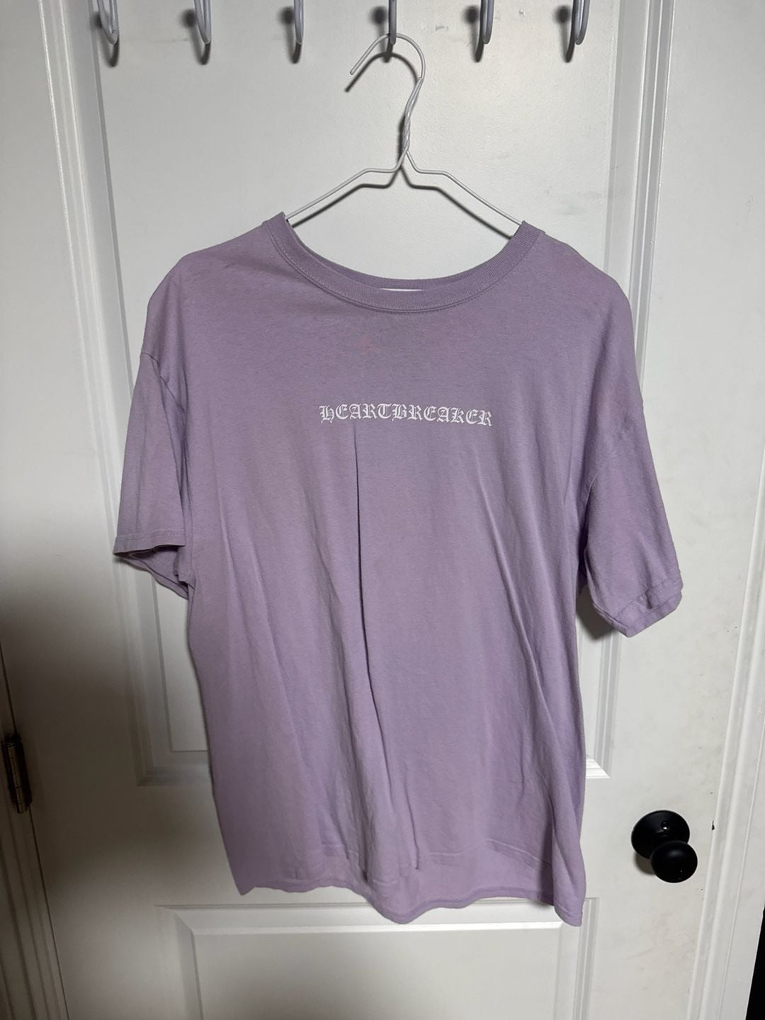 Empyre Heartbreaker Crying Face Purple T-Shirt Size Large 2