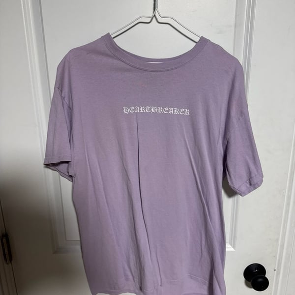 Empyre Heartbreaker Crying Face Purple T-Shirt Size Large