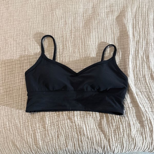 Lululemon Align V-Neck Bra Light Support Black