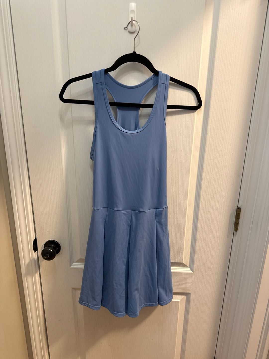 Halara Cloudful 2-in-1 Pleated Activity Dress Blue Size L 2