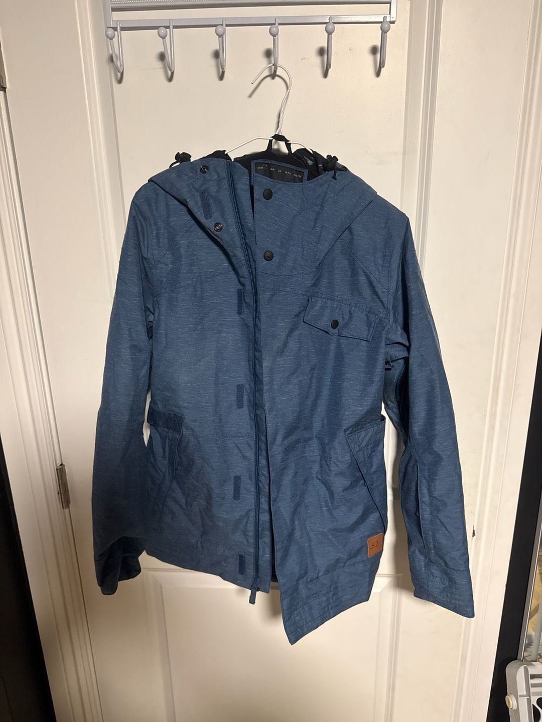 Oakley Biozone FN Dry 15K Heathered Blue Snowboard Ski Jacket Regular Fit 2