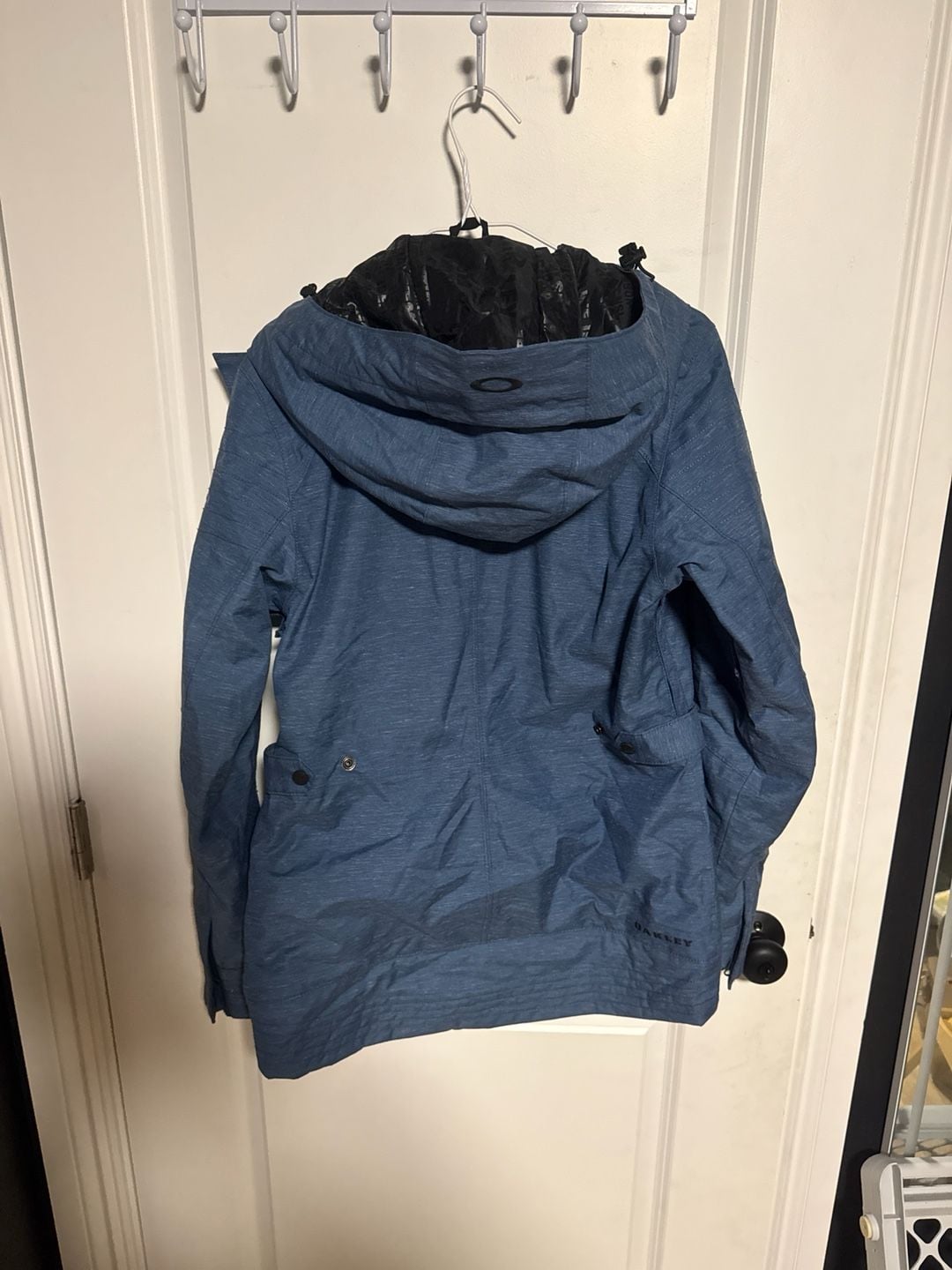 Oakley Biozone FN Dry 15K Heathered Blue Snowboard Ski Jacket Regular Fit 4