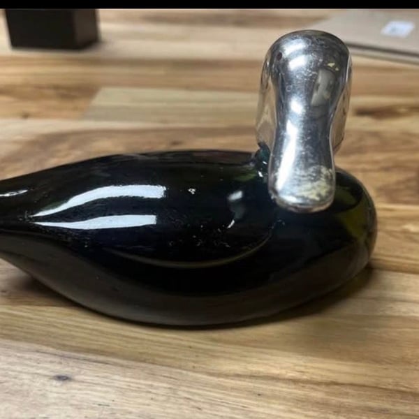 Vintage Avon Mallard Duck Decanter Windjammer After Shave 6 oz