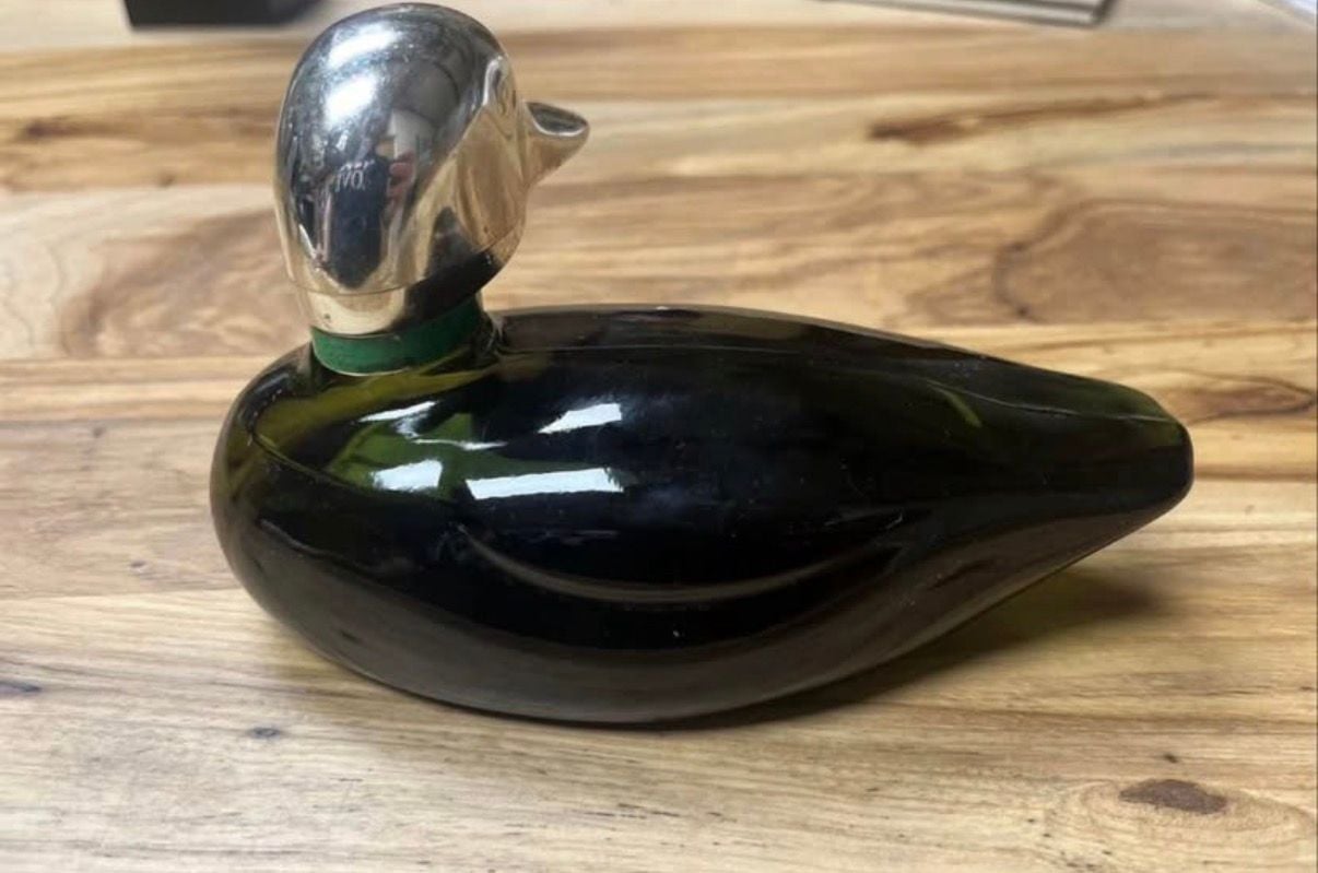 Vintage Avon Mallard Duck Decanter Windjammer After Shave 6 oz 2
