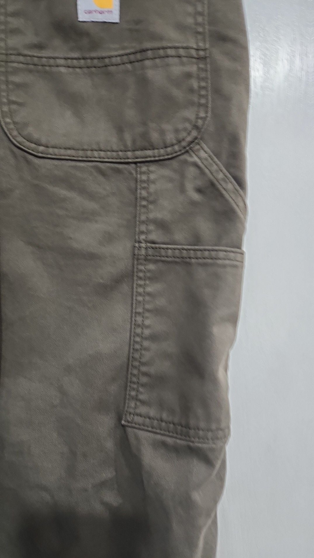Carhartt Relaxed Fit Carpenter Work Pants 40x30 Moss Green 6