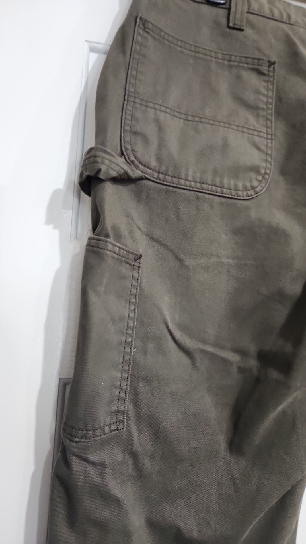 Carhartt Relaxed Fit Carpenter Work Pants 40x30 Moss Green 8