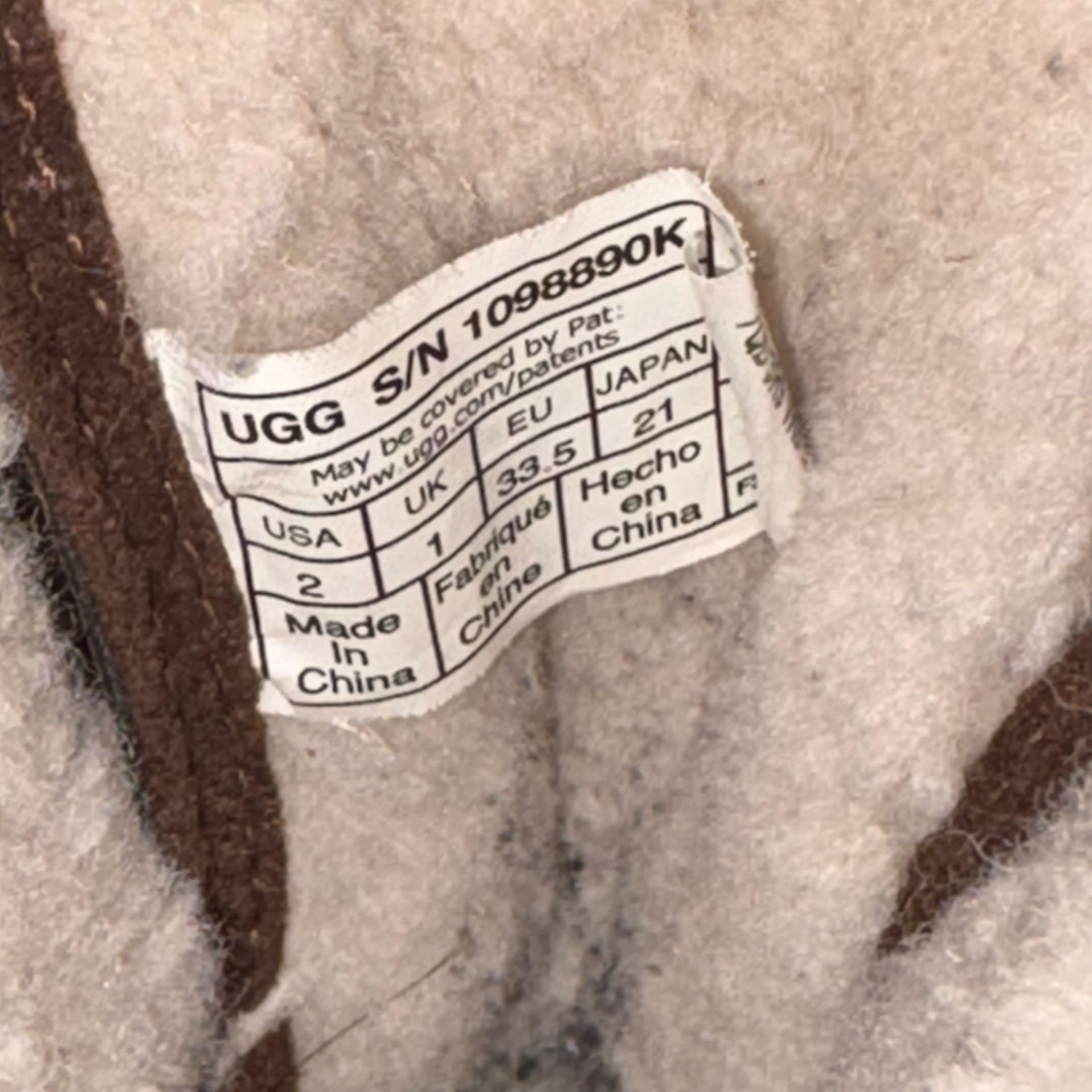 UGG Kids' Butte II CWR Waterproof Winter Boots, Size 2 6