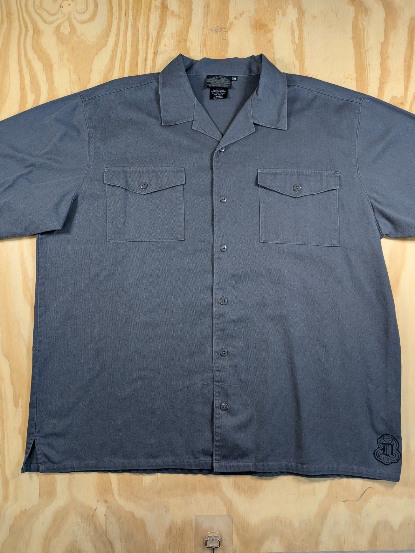Harley-Davidson Men's Short Sleeve Button Down Shirt 2XL Nightster Night Train 4