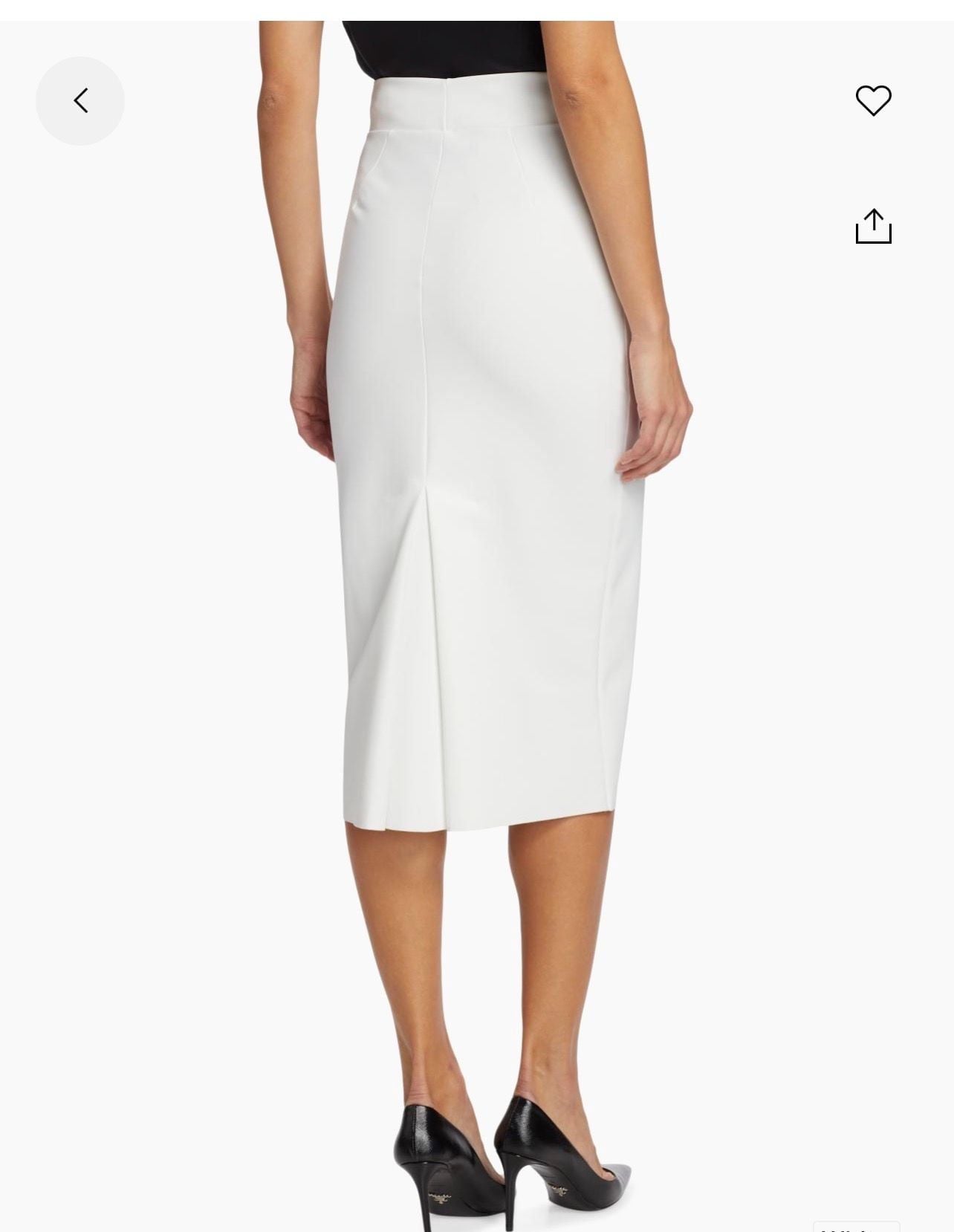 CHIARA BONI LA PETITE ROBE DELFINA PENCIL SKIRT
Size 44(8) 3