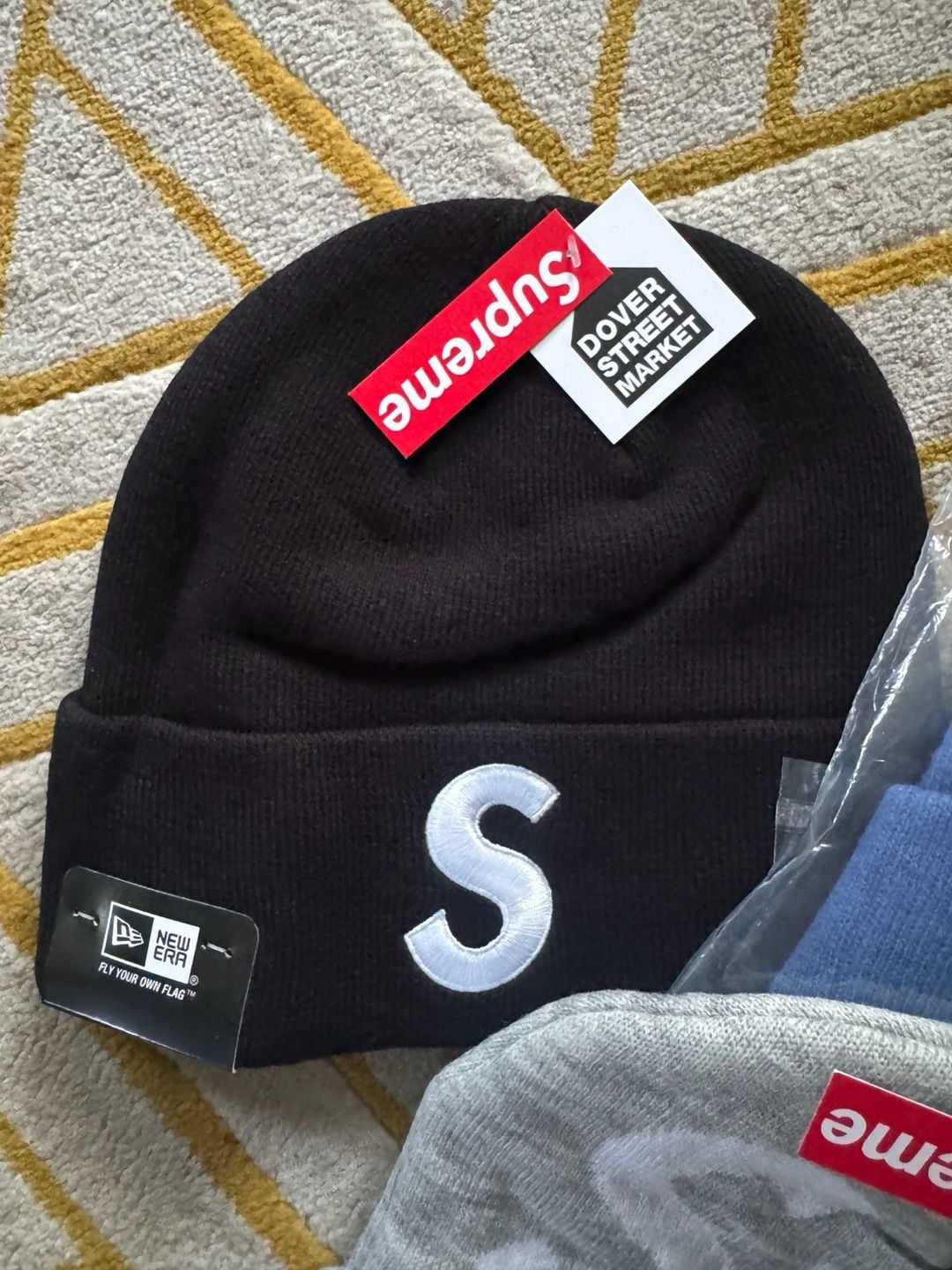 Supreme Big Logo and New Era S Logo Beanie Collection - Set of 4 7
