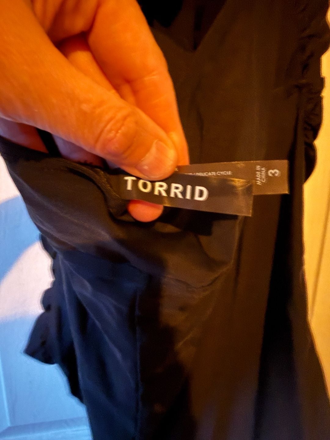 Torrid Black sexy Ruched One Piece Swimsuit Size 3 or 22 / 24 2