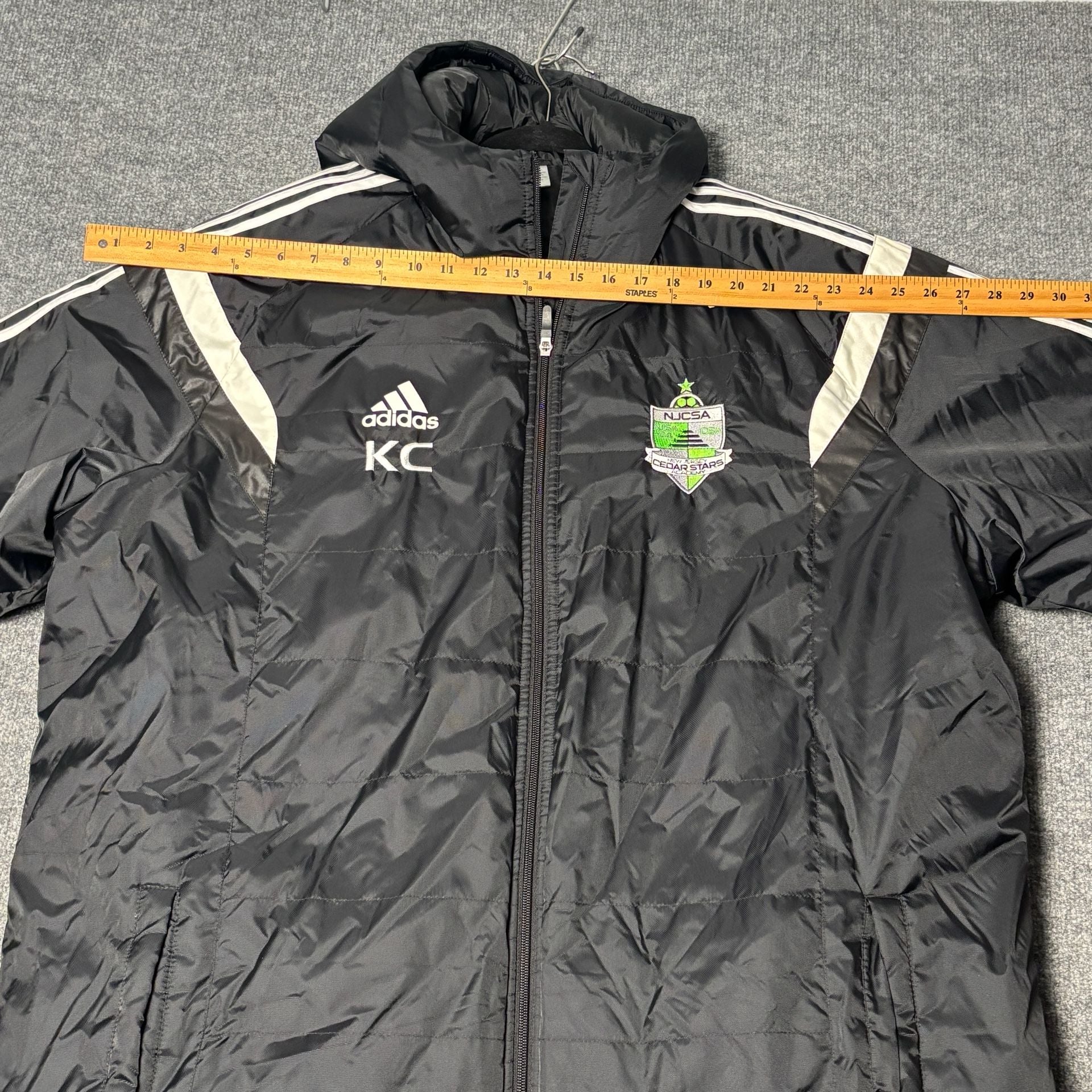 adidas Condivo 14 Stadium Jacket Mens 2XL NJCSA Cedar Stars Academy 18
