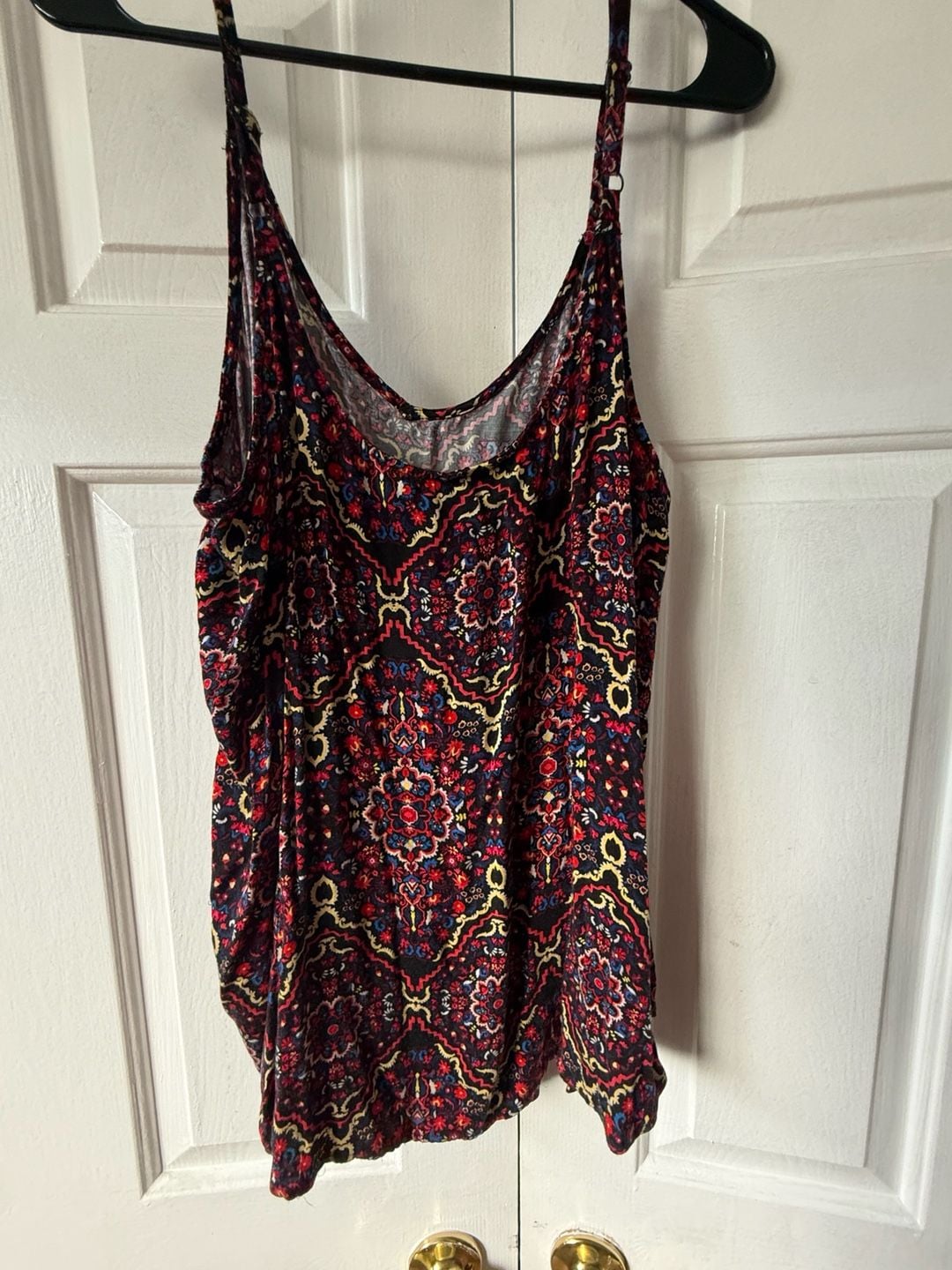 Torrid Boho Medallion Print Strappy Cami Tank Top Size 2 4