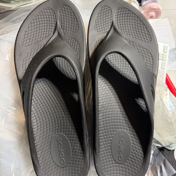OOFOS OOriginal Recovery Sandal Black Size M16 W18 EU 49