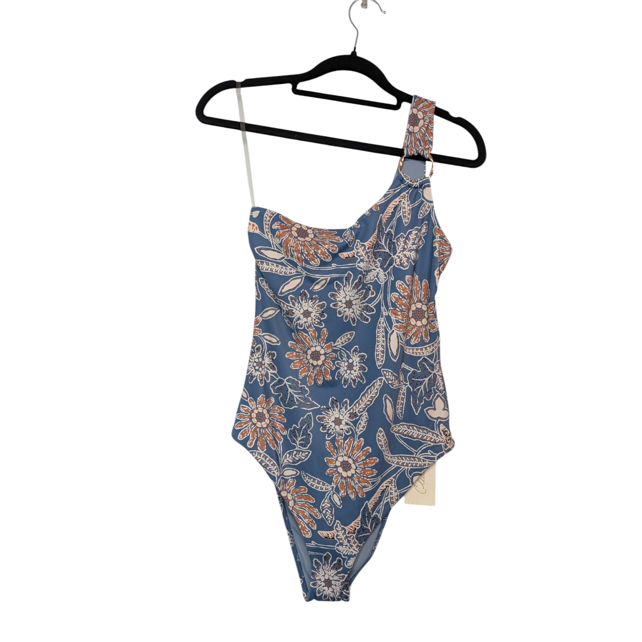 NWT Cleobella Rosalie One Shoulder One Piece Swimsuit in Marseille, Small 3