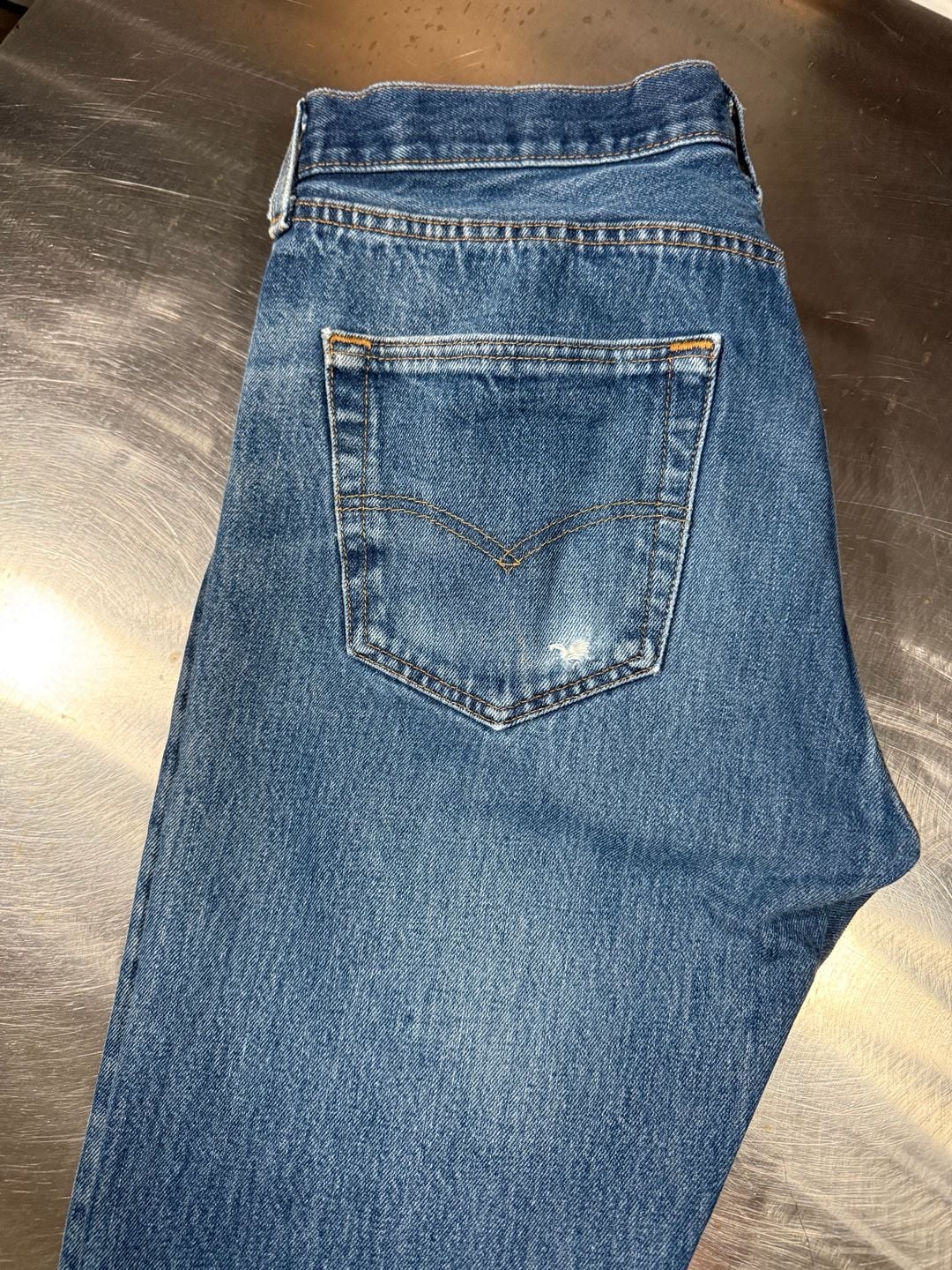 Levi's 501 Original Fit Straight Leg Jeans W33 L34 6