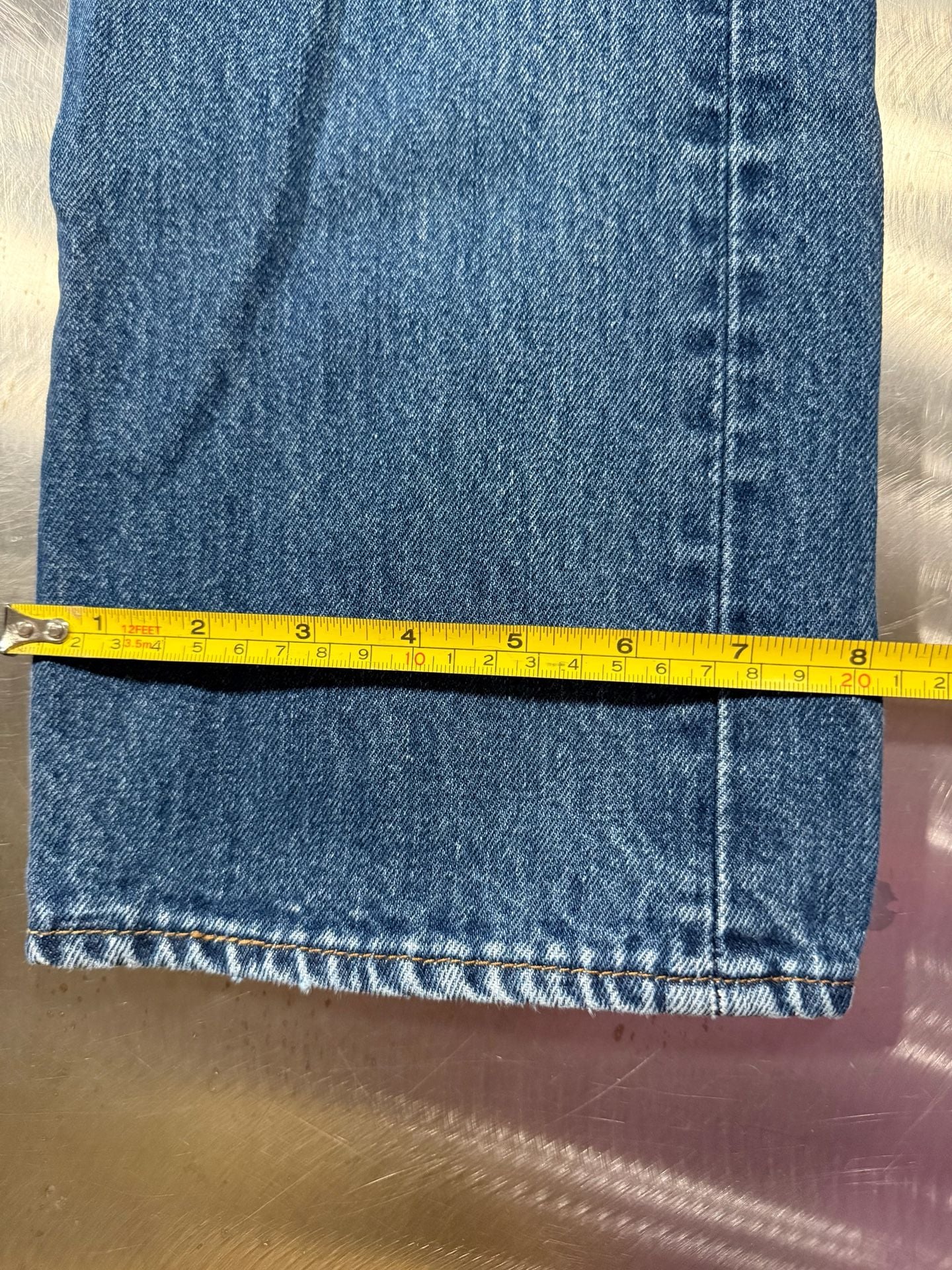 Levi's 501 Original Fit Straight Leg Jeans W33 L34 10