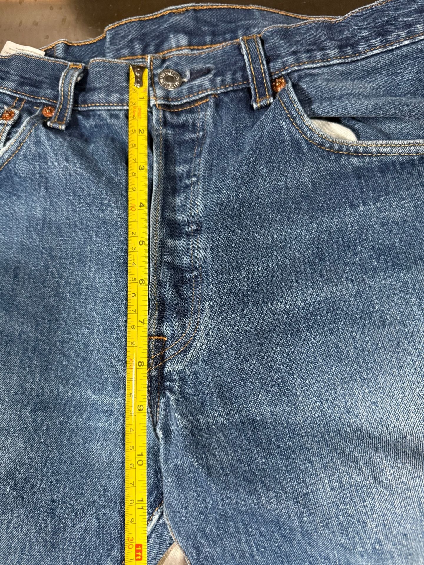 Levi's 501 Original Fit Straight Leg Jeans W33 L34 11