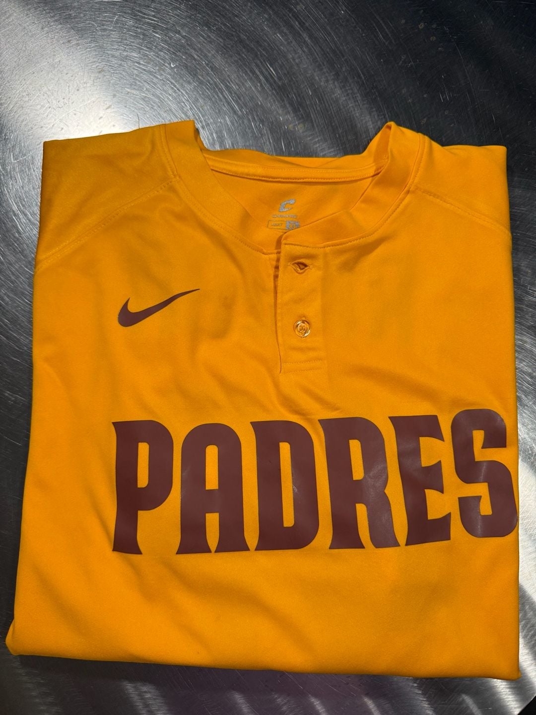 Champro San Diego Padres Rivera #42 Baseball Jersey Yellow Adult XL 8