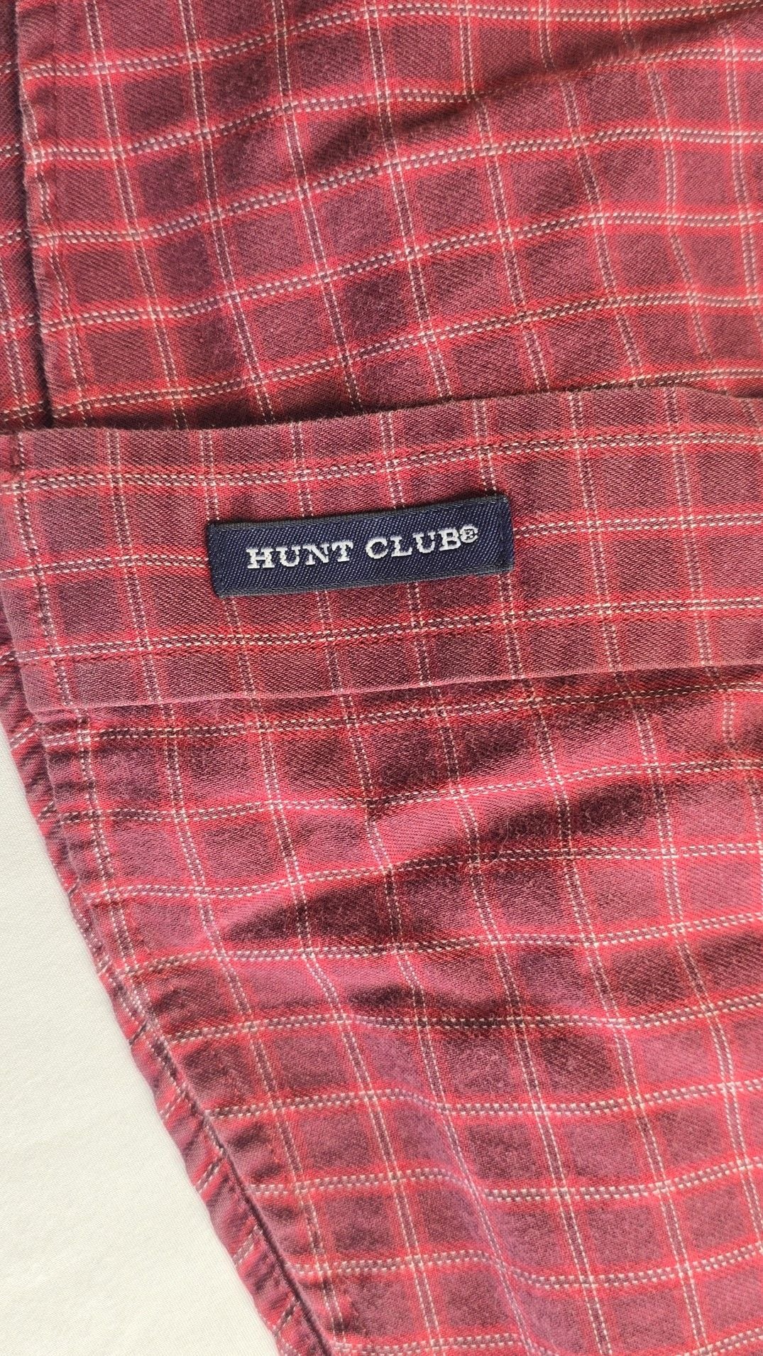 Hunt Club Men's Plaid Long Sleeve Button Down Shirt Size LT 4