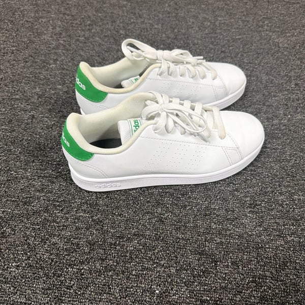 Women’s adidas Advantage White Green Sneakers