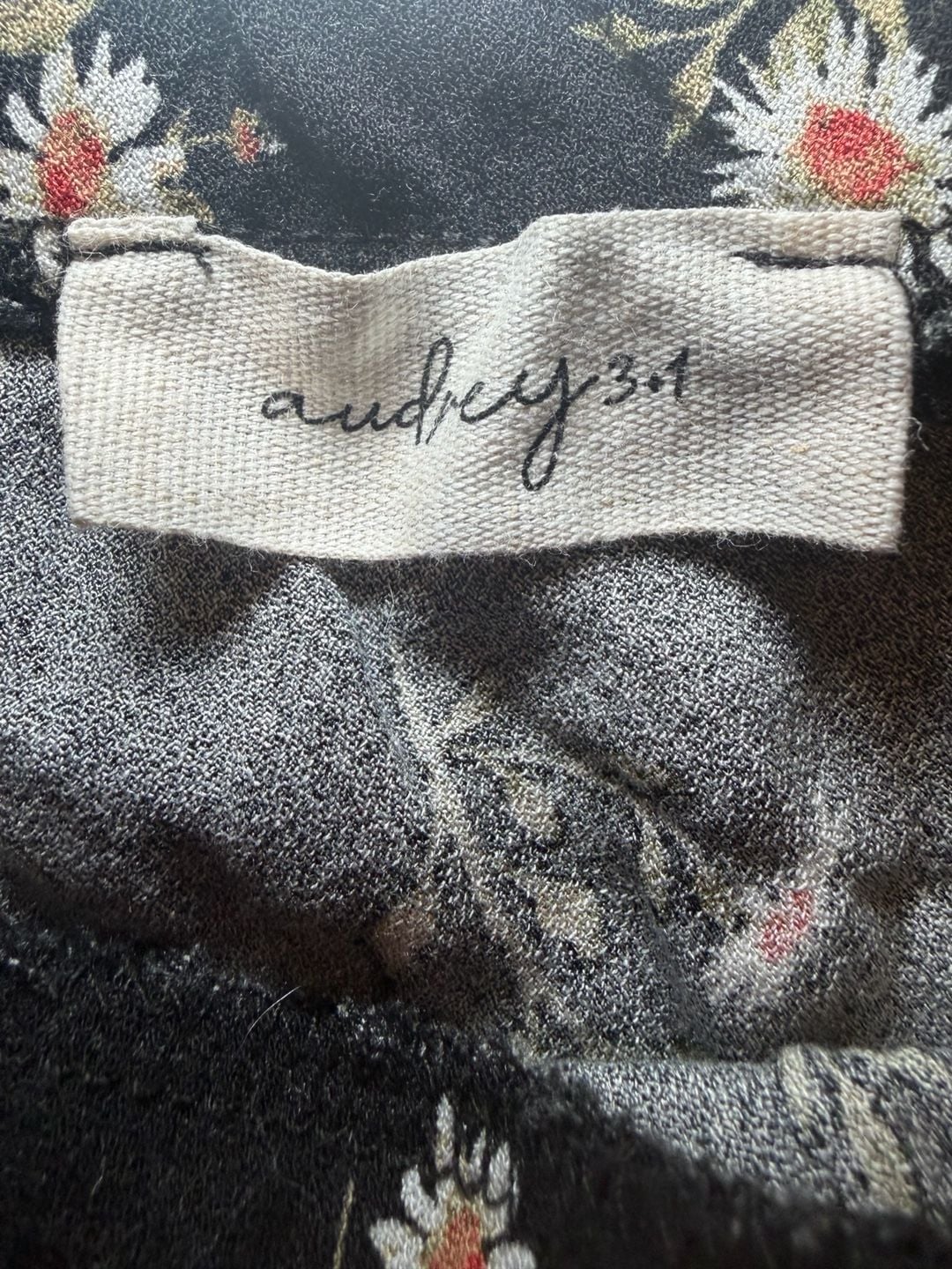 Audrey 3+1 Floral Slip Skirt Midi Black Daisy Print Women S 3