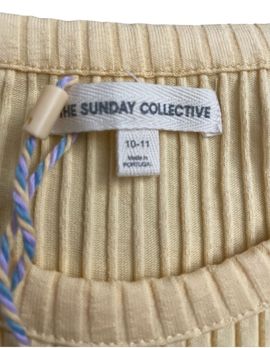 The Sunday Collective Impala Puff Sleeve Ribbed Organic Cotton Top 4