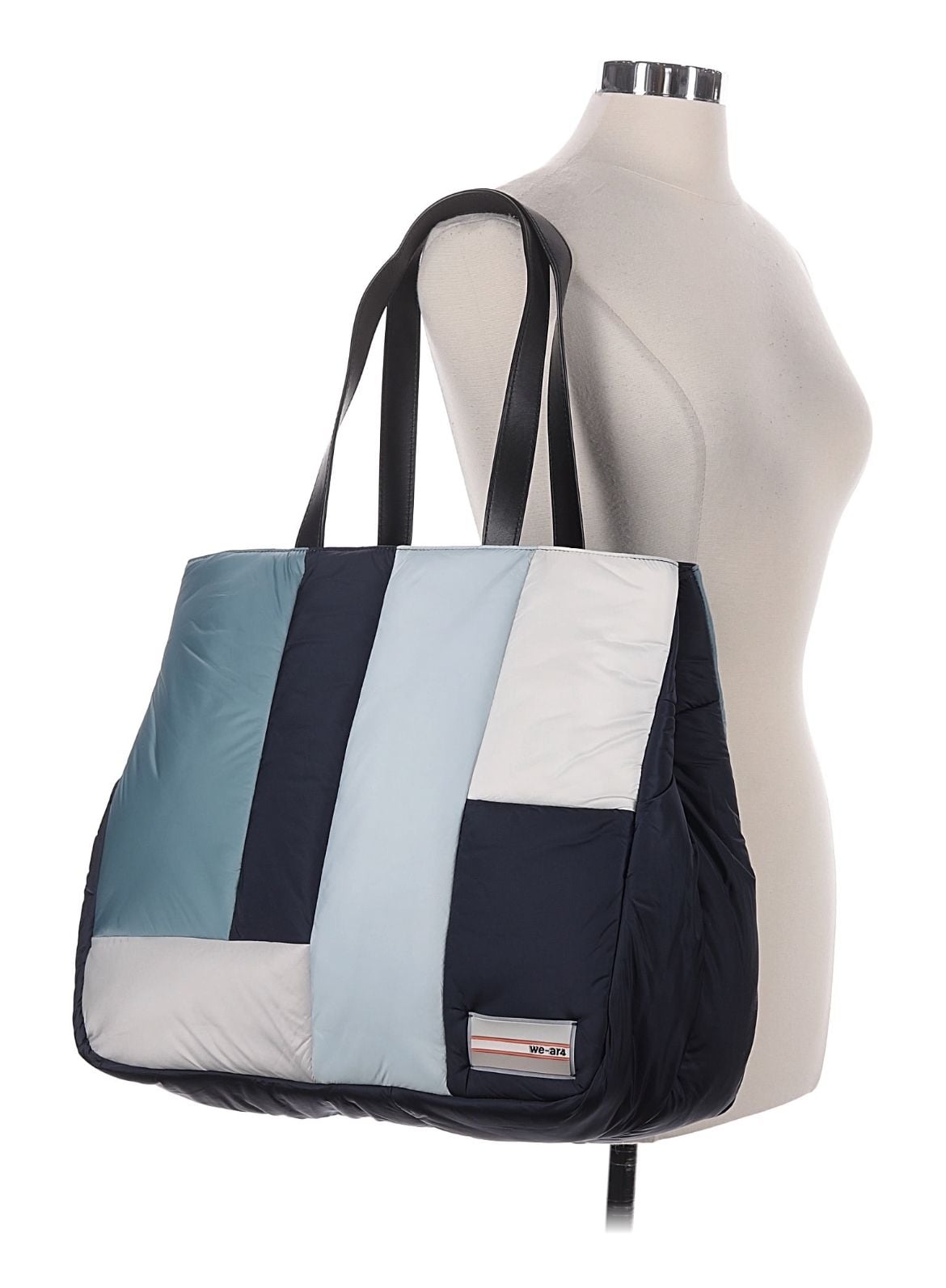 WE-AR4 The Excess Quilted Patchwork Puffer Tote Bag 1