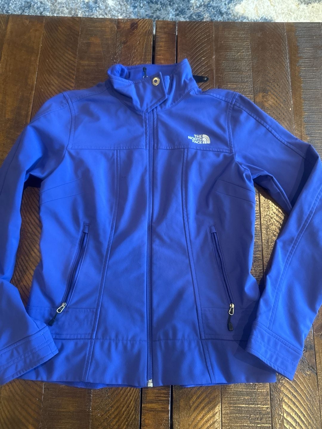 The North Face Womens Calentito Softshell Jacket Purple Sz SMALL 3