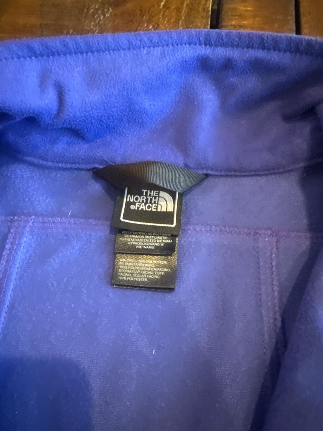 The North Face Womens Calentito Softshell Jacket Purple Sz SMALL 5